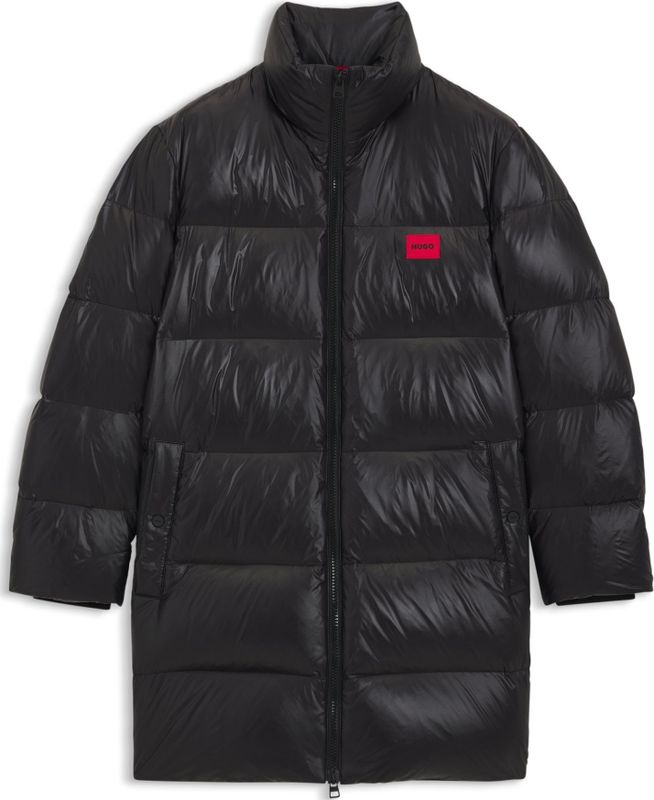 HUGO - Waterafstotende Donsjas - Gecertificeerde Vulling - Glanzende Afwerking
