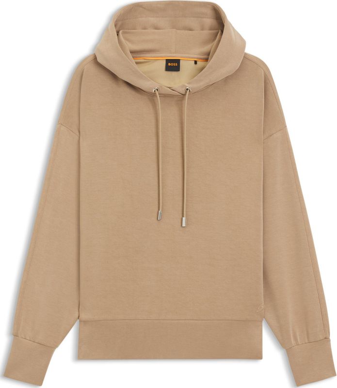 BOSS - C_Efelpa1 - Sweatshirt - Beige - Polyester