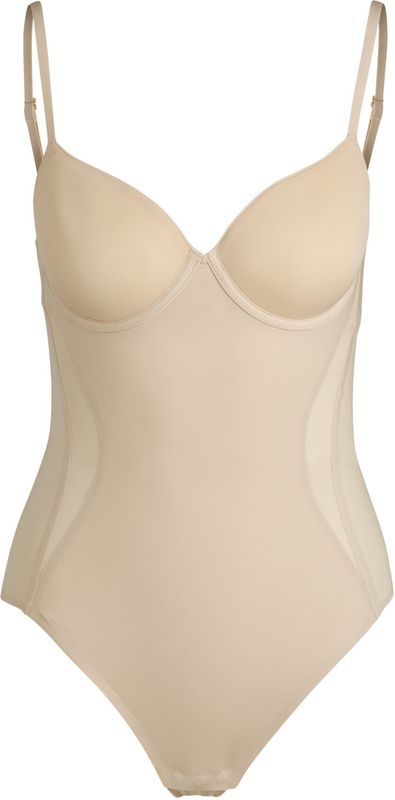 BOSS - Bodysuit - Met Vaste Cups - Stretch - Inzetten van Mesh