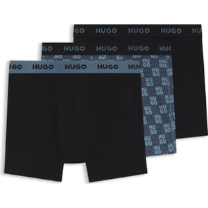 Set van drie boxershorts van stretchkatoen