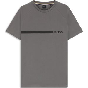 BOSS - Slim-fit T-shirt - Katoenen Jersey - Met Logoprint