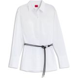 Hugo - Everlee 10272124 01 - Bloes - Slanke Pasvorm - Katoenen Twill