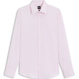 BOSS - Regular-Fit Overhemd - Stretchkatoen - Fijne Structuur