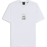 BOSS - 50545869 - T-shirt - Wit - Katoen - Korte Mouwen