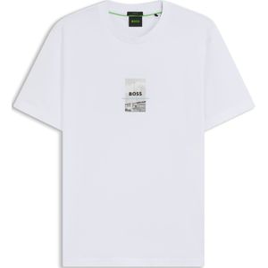 BOSS - 50545869 - T-shirt - Wit - Katoen - Korte Mouwen