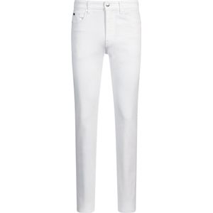 Slim-fit Delaware-jeans van comfortabel wit stretchdenim