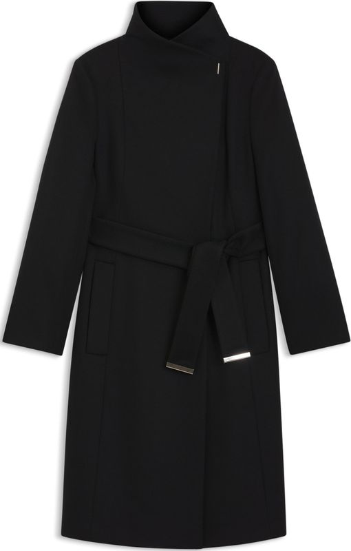 BOSS - Mantel - Regular-fit - Scheerwol en Kasjmier