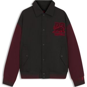 HUGO x RB regular-fit jack in collegestijl met stiergraphics