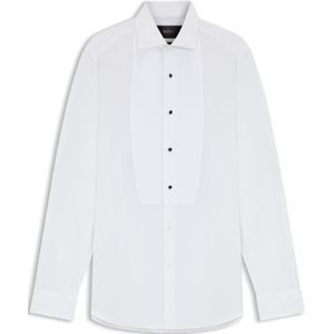 Slim-fit overhemd van Italiaanse popeline van een katoenpopeline