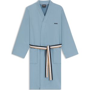 Ochtendjas van katoenen badstof met sneldrogende binnenkant