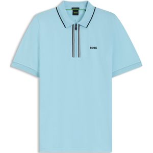 Slim-fit polo van sneldrogende stretchkatoen