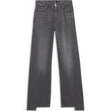 BOSS - Boyfriend-fit Jeans - Grijs - Stevig Denim