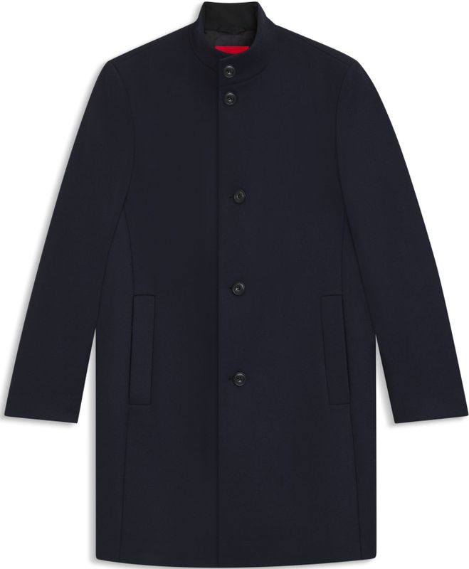 HUGO Menswear - Regular-fit Mantel - Wolmix