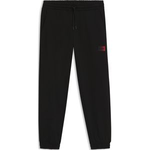 Trainingsbroek van katoenen badstof met logo in kleurverloop