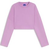 HUGO - Katoenen Sweater - Kort Model - Met Logoprint