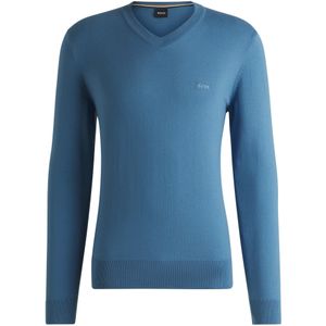 Boss - Pacello 10255193 - Trui - Zwart - Regular Fit - 100% Katoen