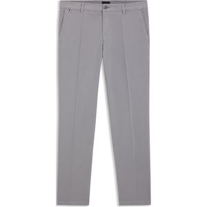 Modern-fit broek van katoenen gabardine met stretch