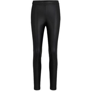 Skinny-fit broek met hoge taille en rits opzij