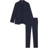 Hugo, Heren, Pakken, Blauw, Maat: S Wol,