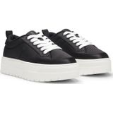 Hugo - Lyssa - Sneakers - Met Satijneffect - Platform Rubberen Buitenzoal