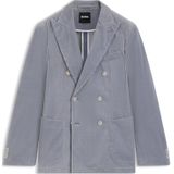 BOSS - Hanry - Colbert - Smoky Blue - Regular Fit - Corduroy