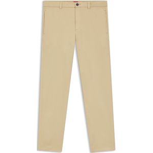 HUGO Menswear - Slim-fit Broek - Katoenen Gabardine - Stretch