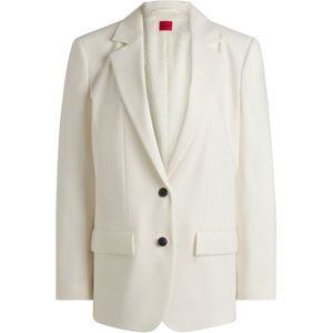 HUGO - Oversized-fit Blazer - Linnenmix