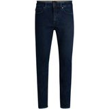 BOSS - Slim Fit Jeans - Blauw - Stretchdenim