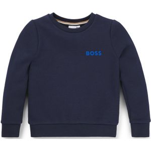 BOSS - Sweatshirt - Geborstelde Fleece - Katoenmix - Kinderen
