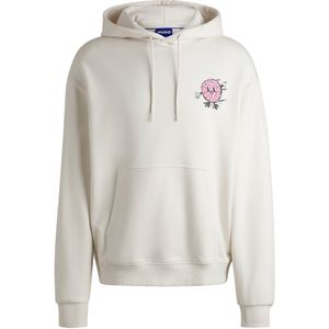 Hugo - Namiko - Sweatshirt - Grijs - 100% Katoen, Capuchon, Lange Mouwen