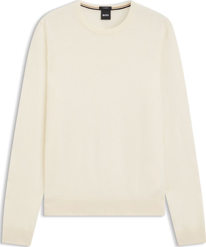 BOSS - EMIGLIORE - Gebreide Pullover - Regular Fit - Puur Kasjmier