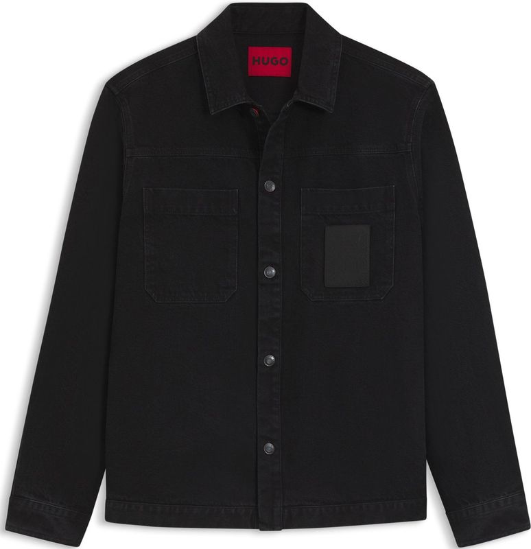 Hugo - Eniri 10261111 - Overhemd - Katoen - Oversized Pasvorm