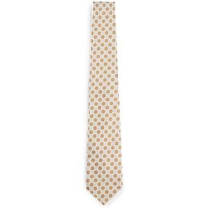 Jacquardgeweven stropdas van zijde met stippendessin