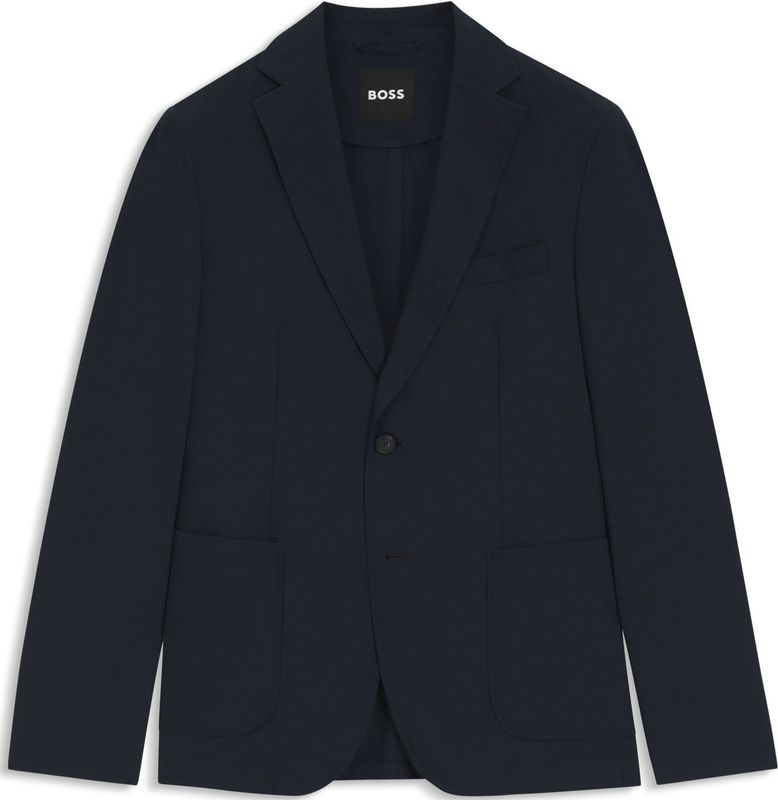 Slim fit colbert met 2-knoopssluiting