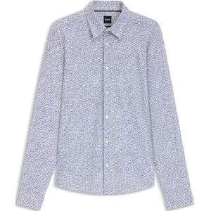 Boss - Roan Kent C1 - Overhemd - Zwart - Slim-fit - High Stretch