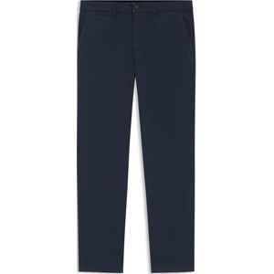 Regular-fit broek van elastisch katoenen satijn