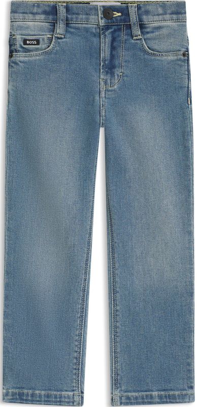 Boss - J52308 - Jeans - Effen Kleur - Stretch-katoenen Denim