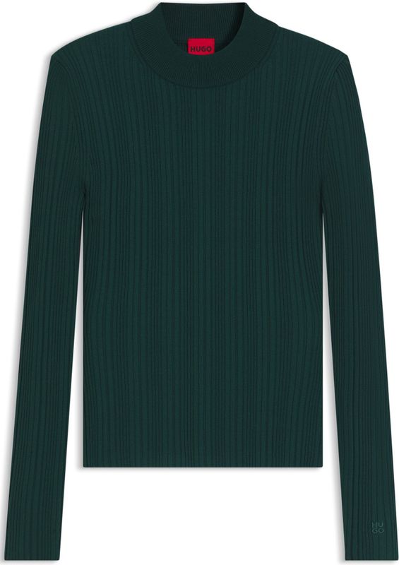 HUGO - Sarphammilk - Pullover - Effen - Slim Fit - Lange Mouwen - Ronde Hals