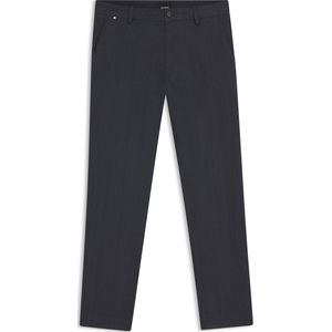 Moderne broek van geborsteld twill