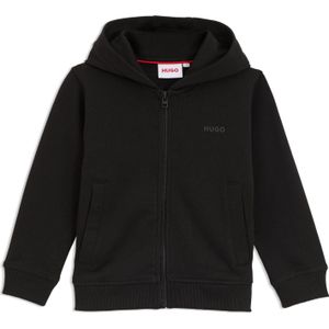 Kinderhoodie van een katoenmix met logoprint