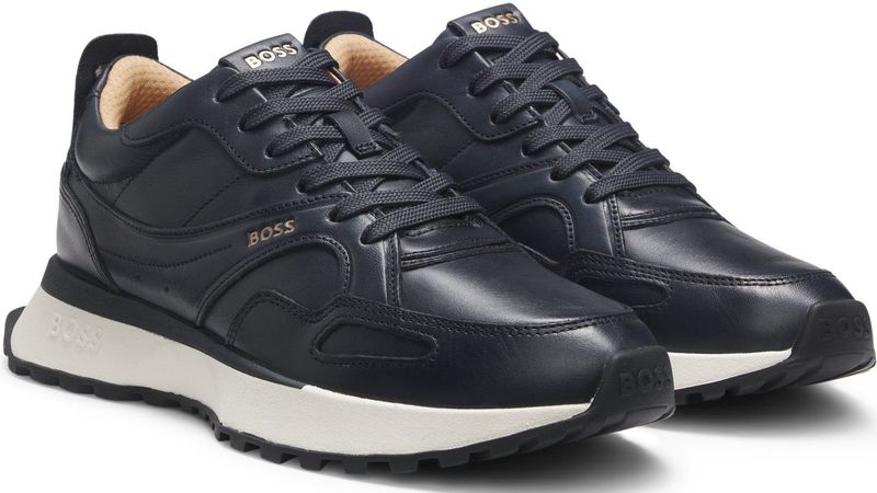 BOSS - Sneakers - Bewerkt Leer