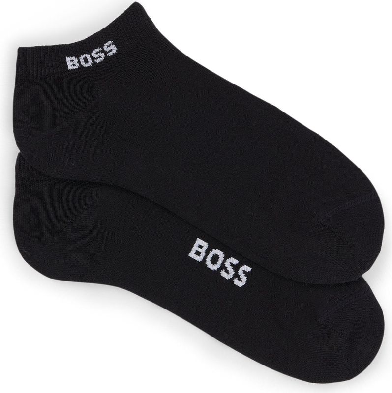 BOSS - Enkelsokken - Set van Twee Paar - Katoenmix