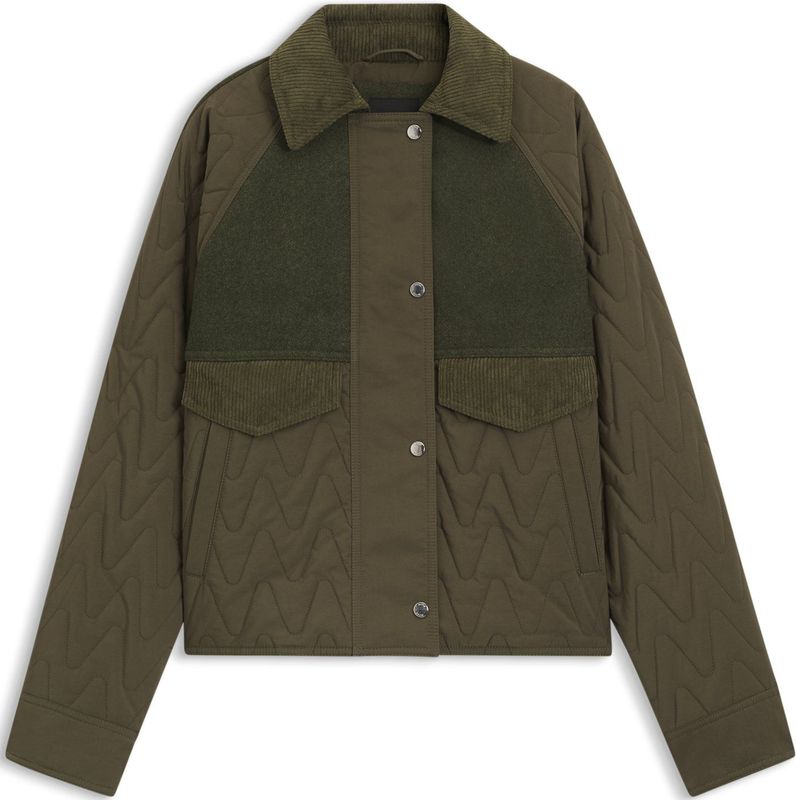 Boss Orange - Pabori Premium - Gewatteerde Jas - Dark Green