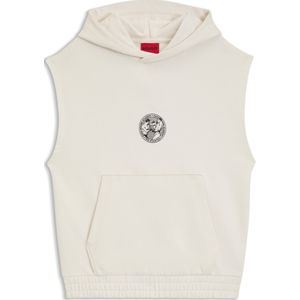 HUGO - Mouwloze Hoodie - Bokssport Artwork