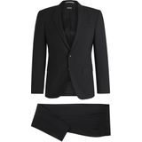 BOSS - Tweedelig Slim-fit Pak - Scheerwol - Met Stretch