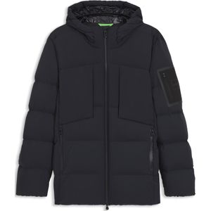 Waterafstotende parka met donsvulling