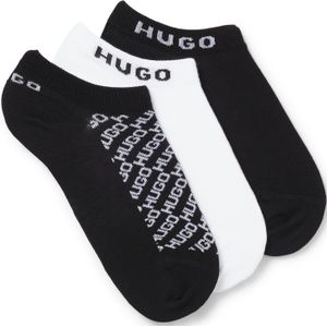 Set van drie paar enkelsokken met logodetails