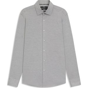 BOSS - Slim-fit Overhemd - Geborstelde Hoogwaardige Stretchflanel