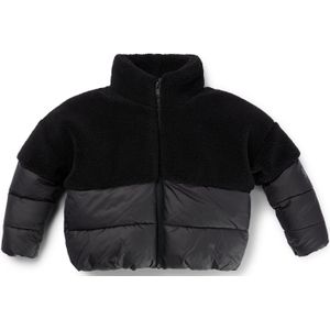 Hybride kinderjas met logoprint