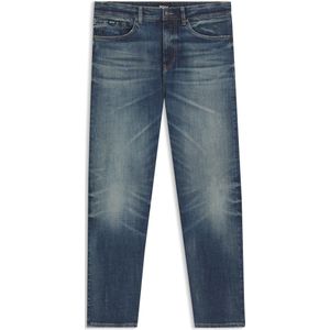 Hugo - Regular-fit Jeans - Blauw - Katoen